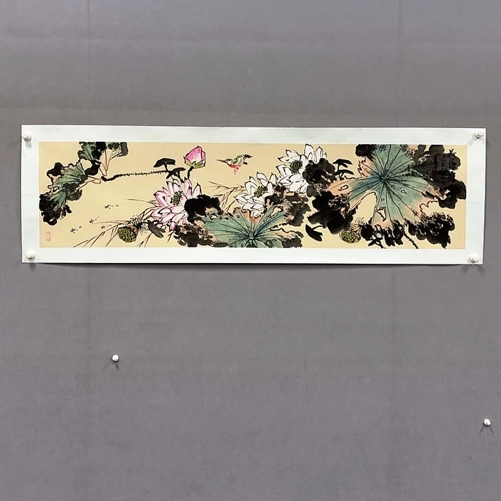 国画亲笔手绘放心去藏