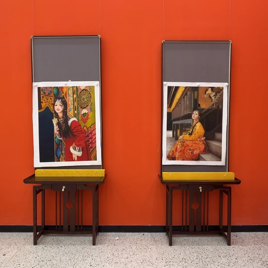 国画二郎展览原作