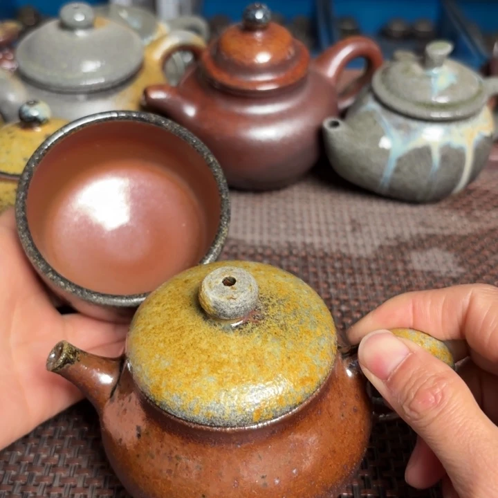 茶壶紫砂段泥手持小抔200 c