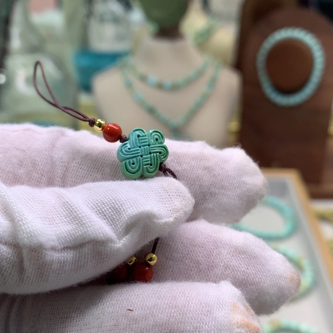 绿松石未镶嵌配饰