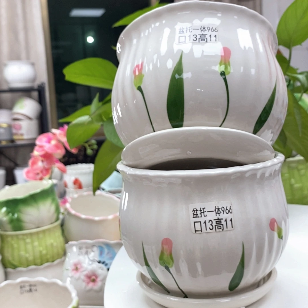 @有孔陶瓷花盆@@5966