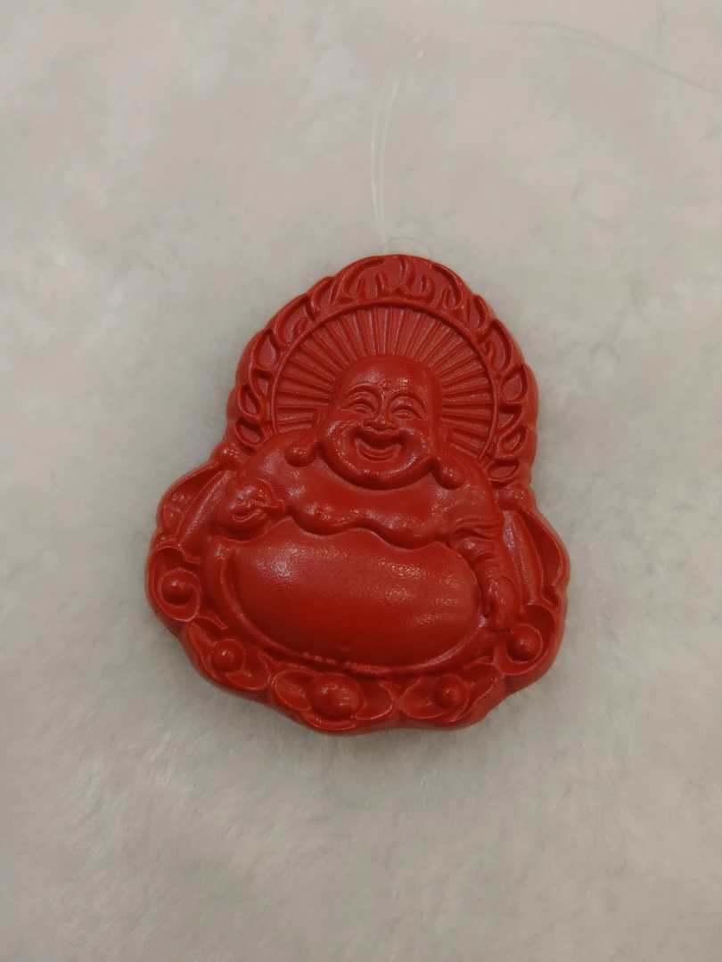 含辰砂工艺品福利朱砂笑口佛