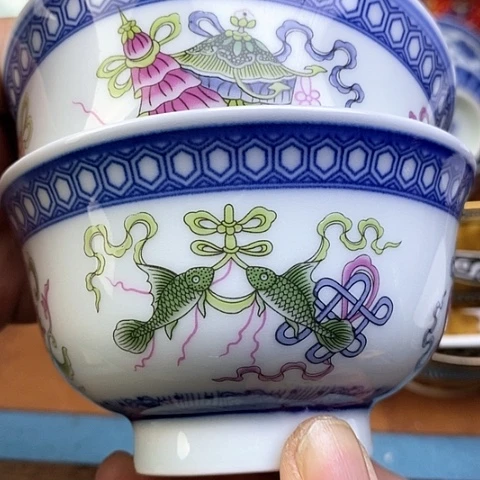 景德镇陶瓷藏式茶碗