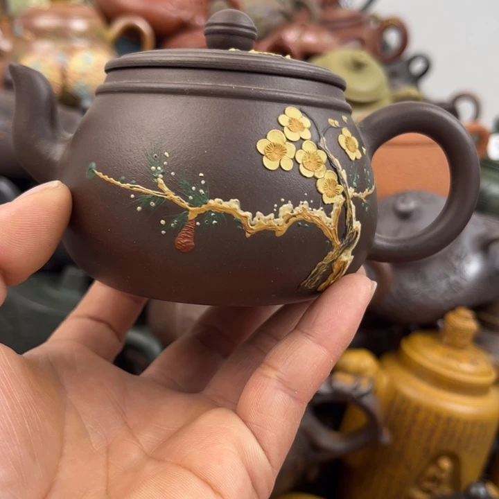 茶壶紫砂紫砂微瑕