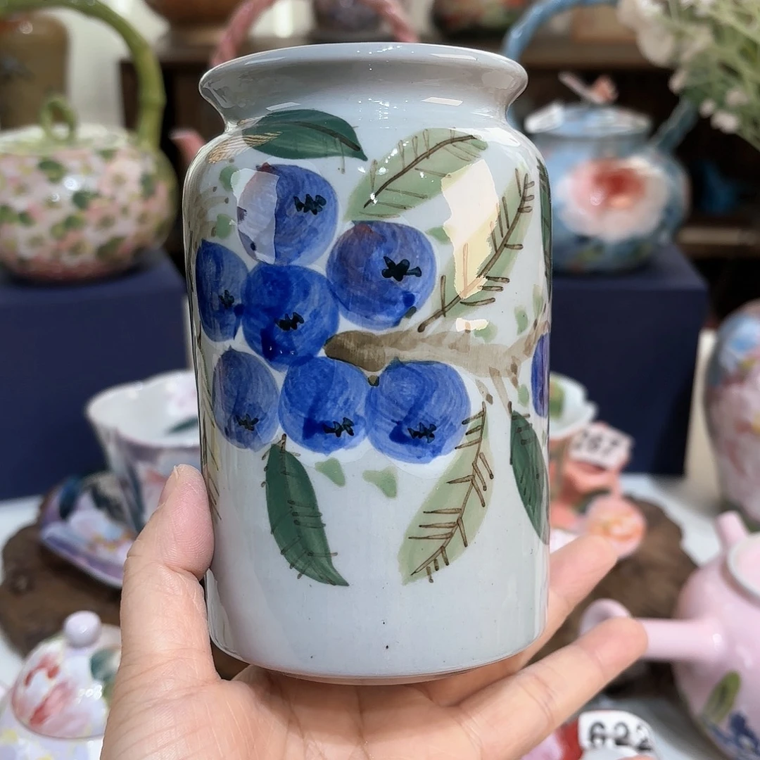 景德镇手绘高温釉下彩陶瓷茶具