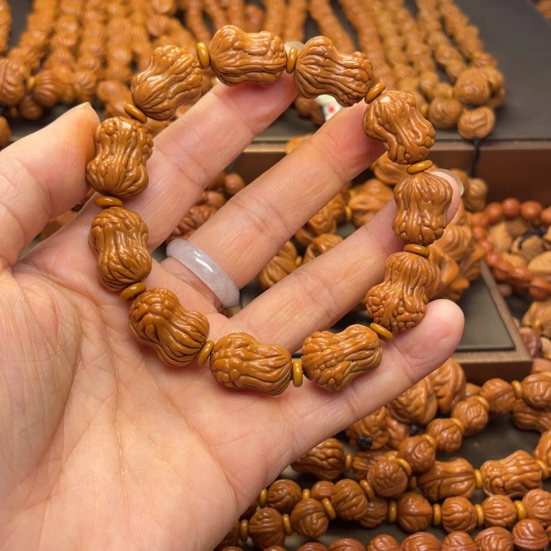 手串桃核龙纹桃核8