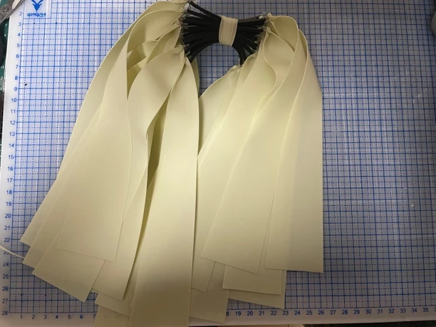 10副*6020高初速扁皮筋（白皮）