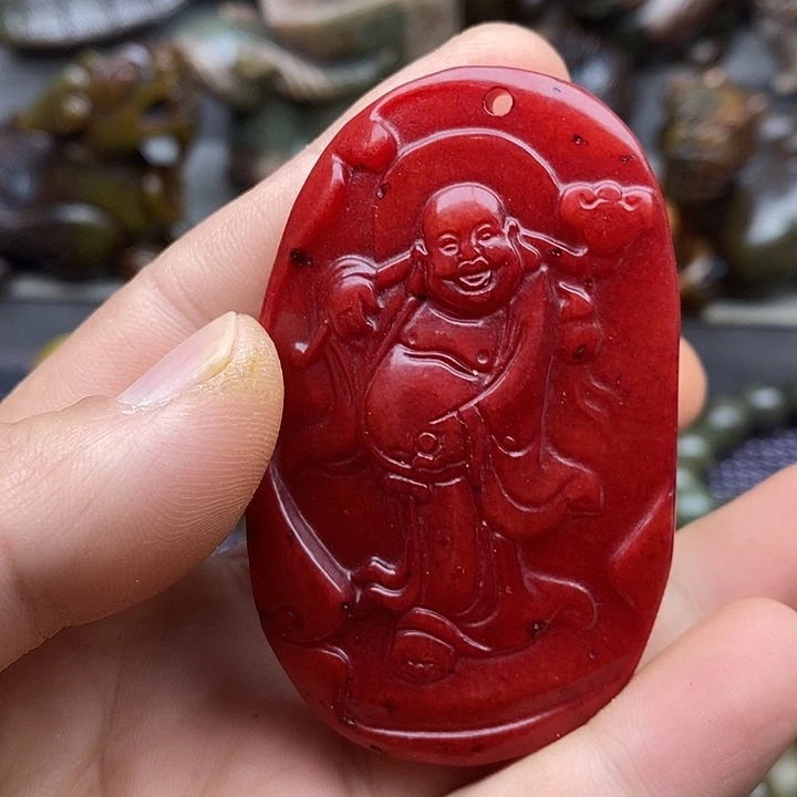 未镶嵌蛇纹石玉颈饰