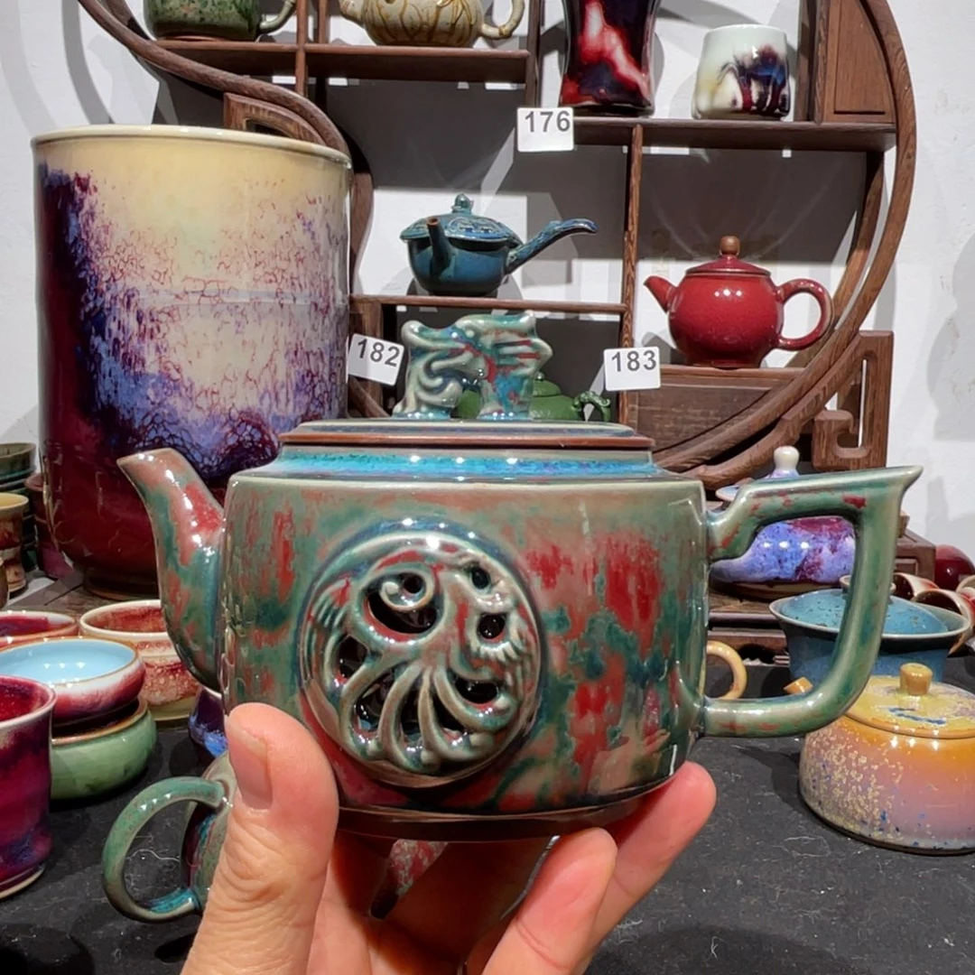 中国神后钧瓷茶器