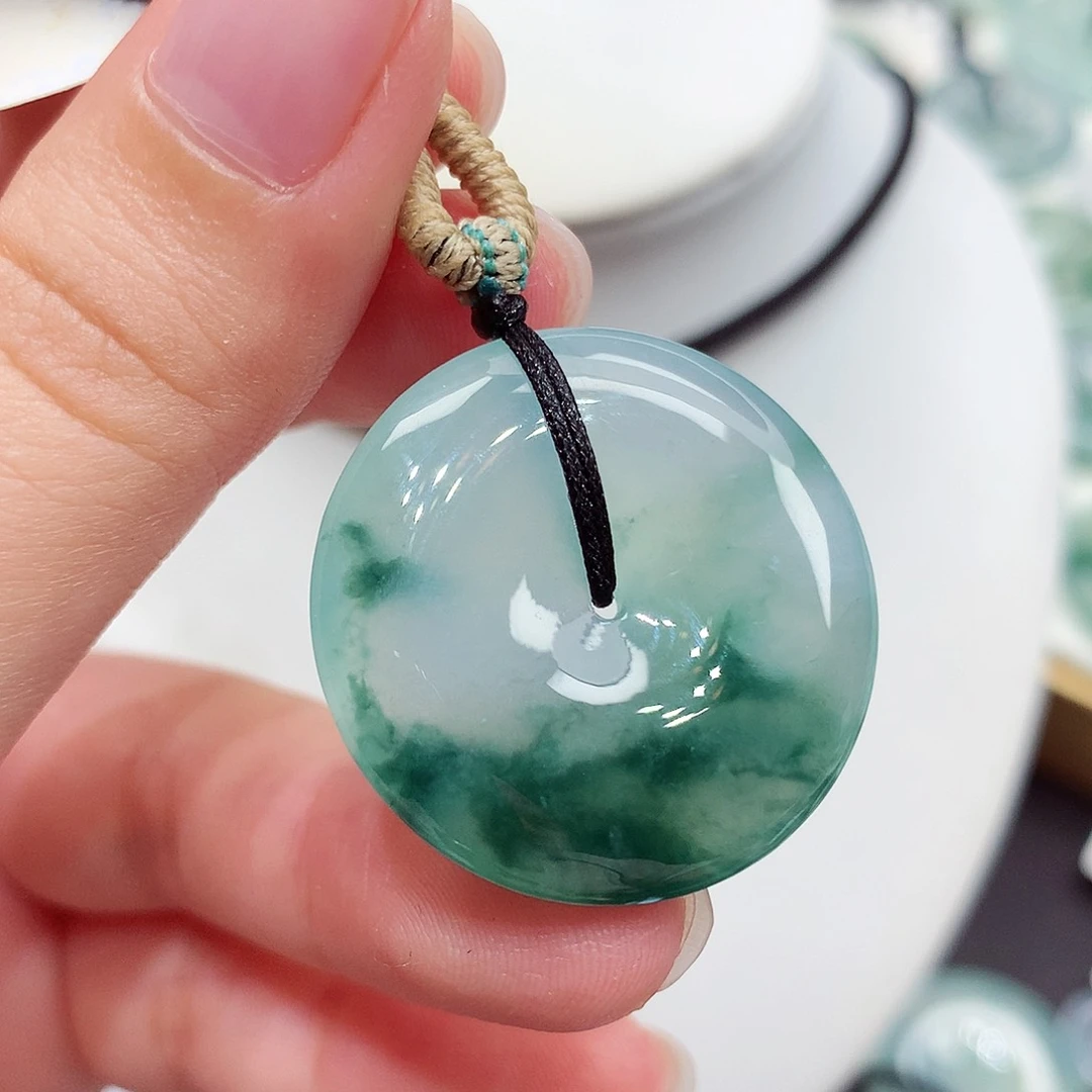 颈饰未镶嵌翡翠翡翠48，27.8/5.8