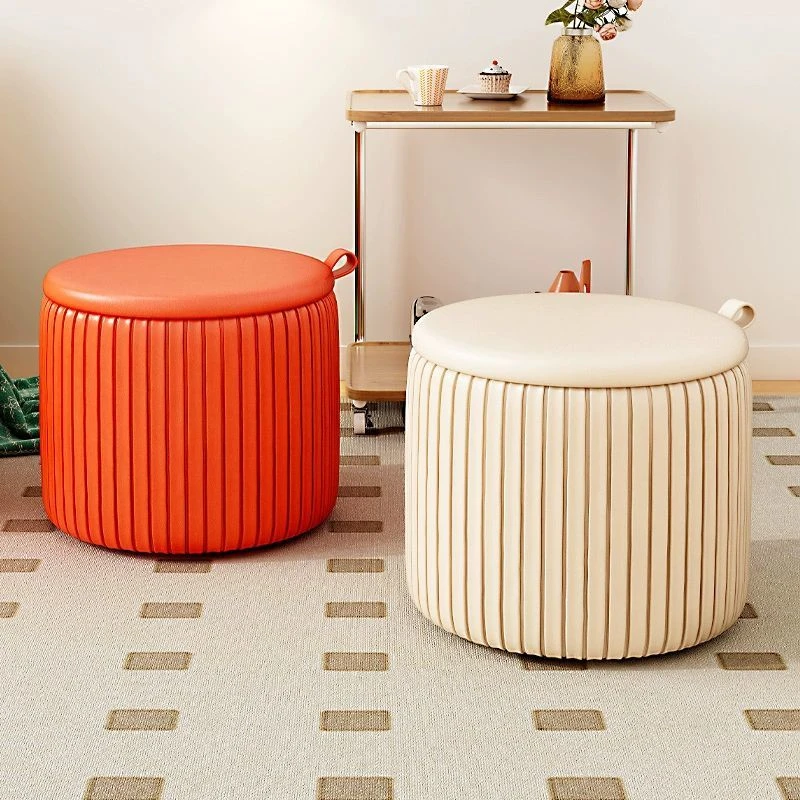 小凳子家用矮凳实木小板凳南瓜凳脚凳结实耐用高级感客厅茶几凳子