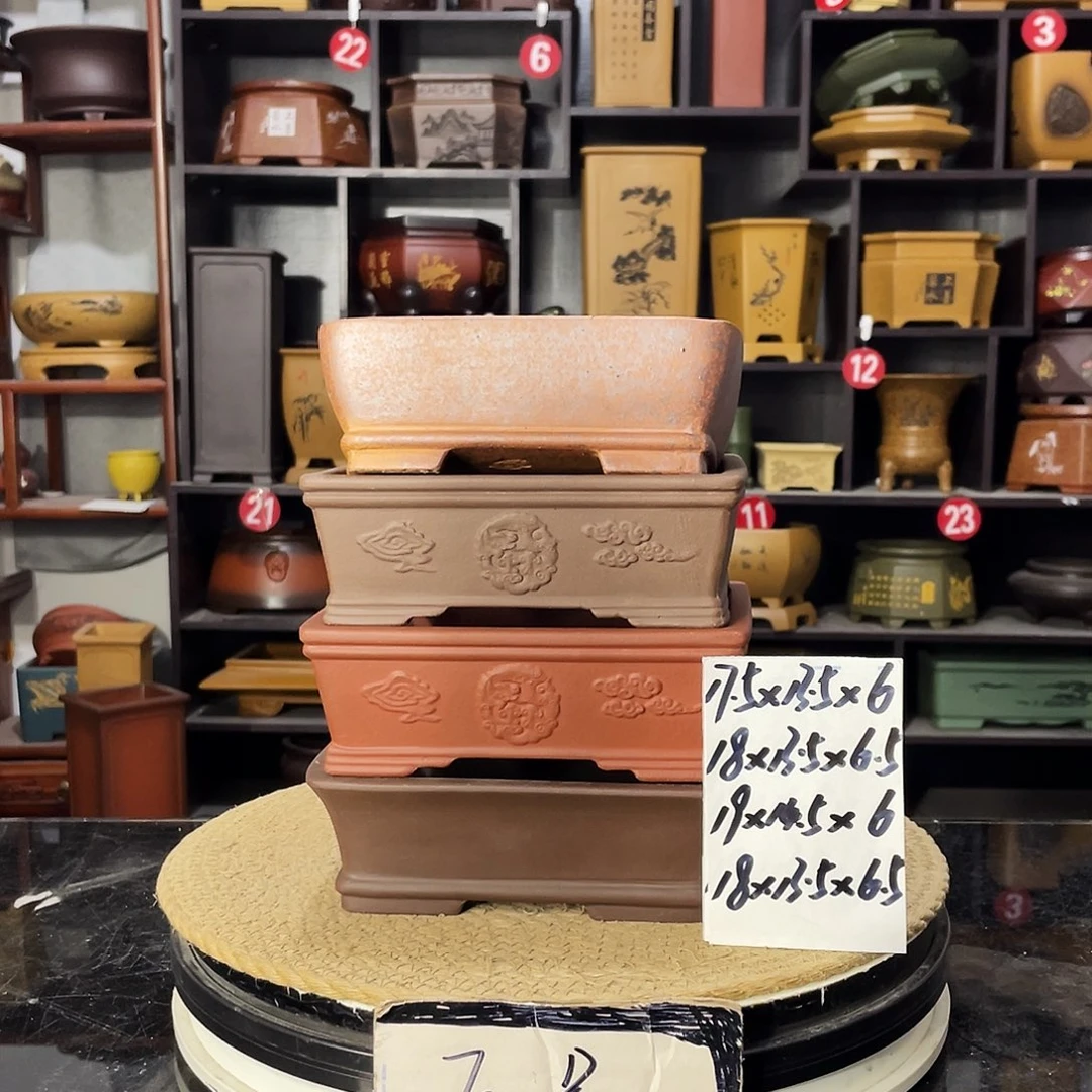 D-盆尚好紫砂花盆