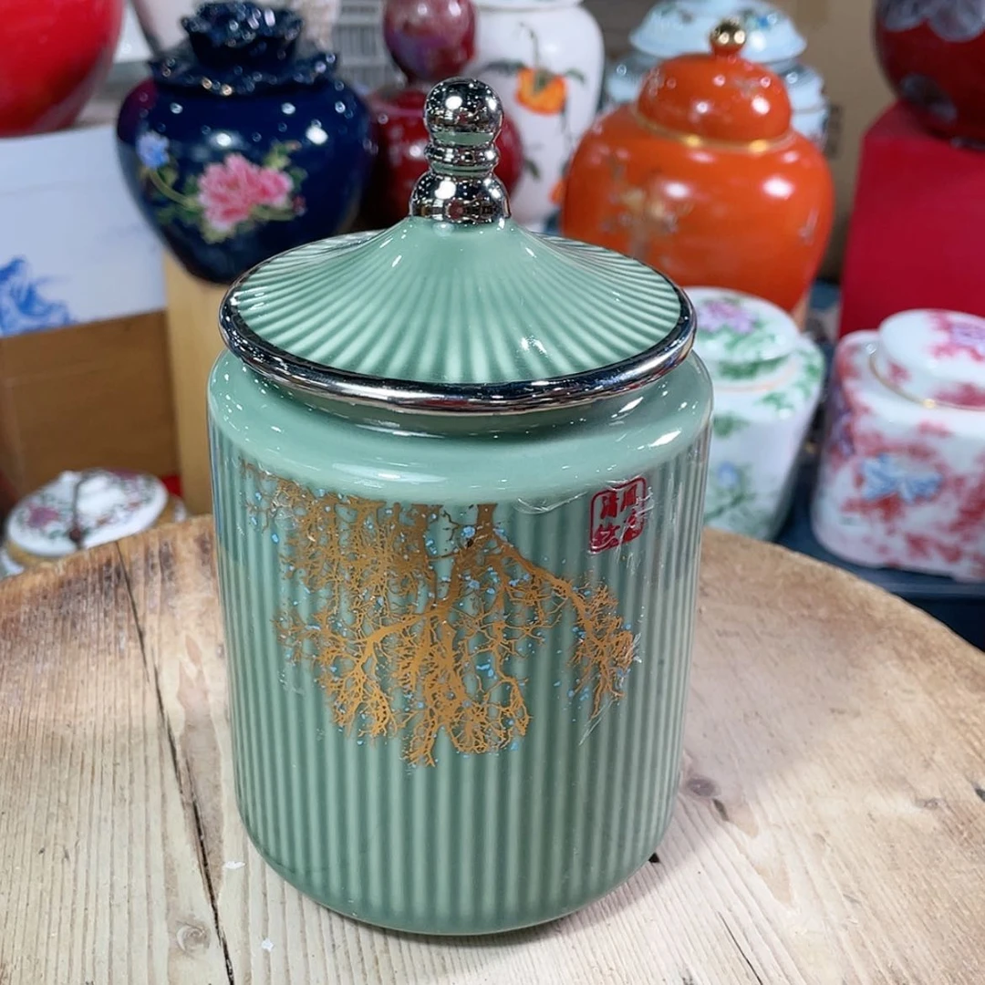 【闪购商品】罐陶瓷茶叶罐密封罐