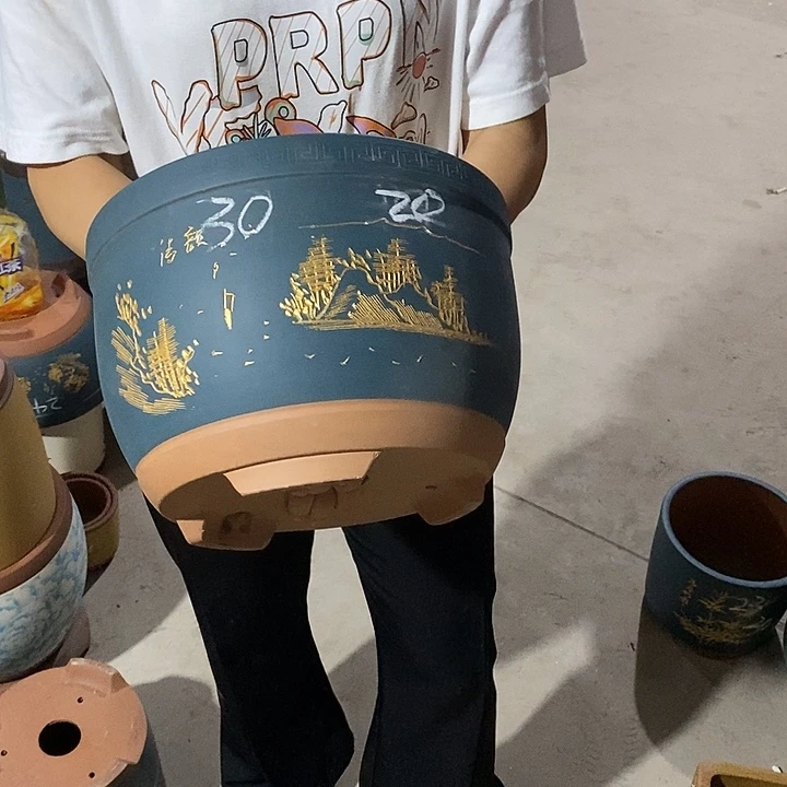 花盆紫砂紫砂花盆