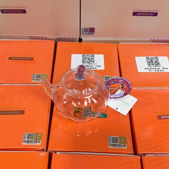 里***予玻璃手工艺品禾器茶器现货现发