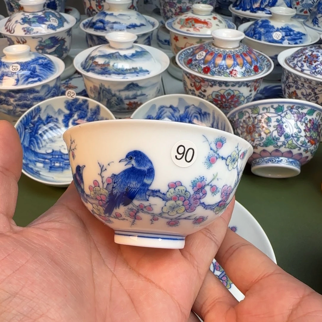 纯手工纯手绘茶具90