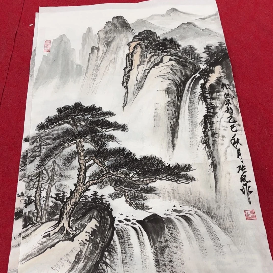 国画花鸟的翅膀和翅膀是一样的