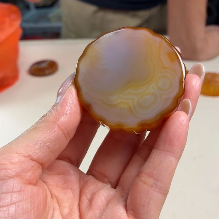 玛瑙/玉髓未镶嵌吊坠(不含链)