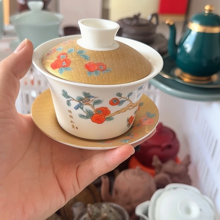 微瑕陶瓷茶具茶杯茶壶