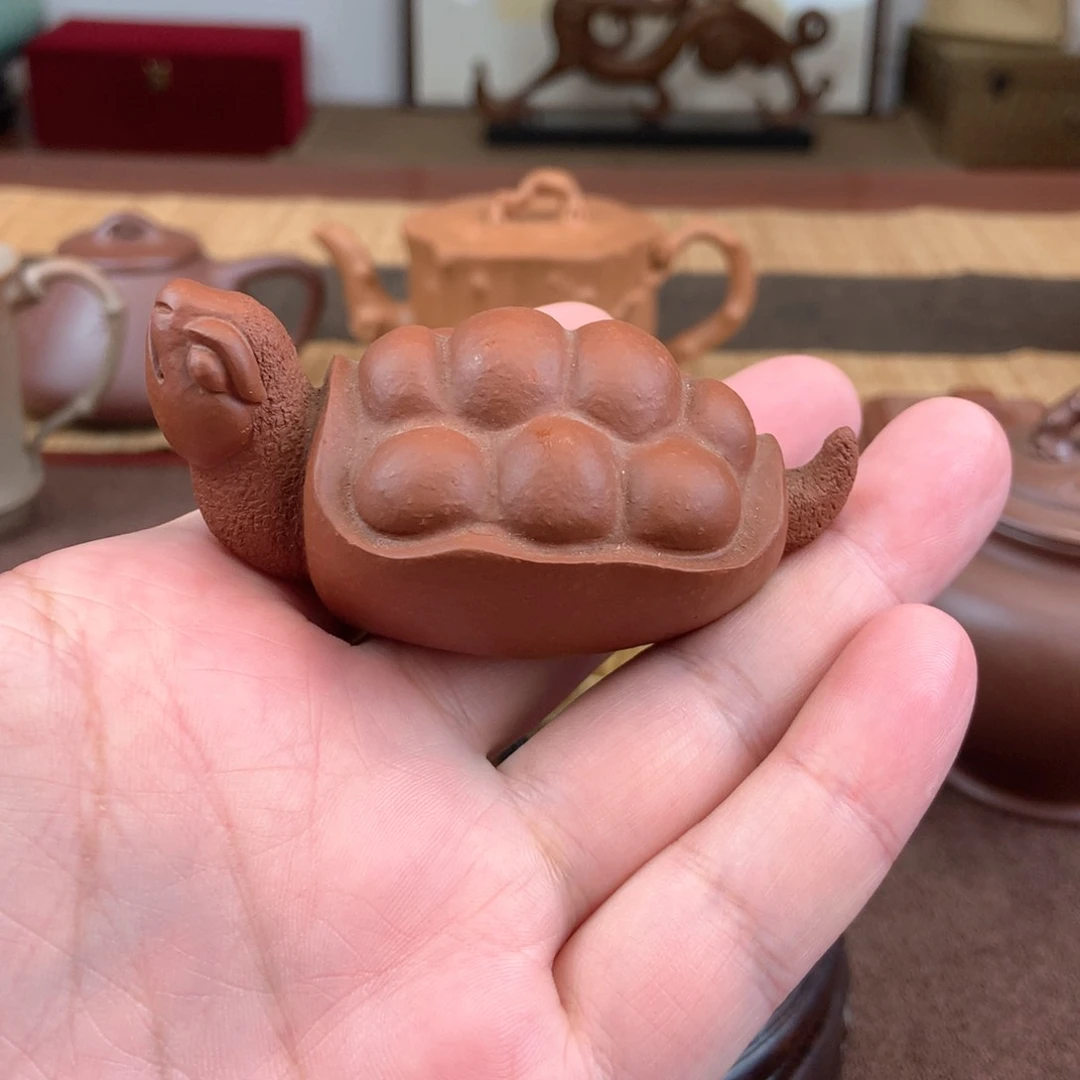 茶壶紫砂紫砂茶宠