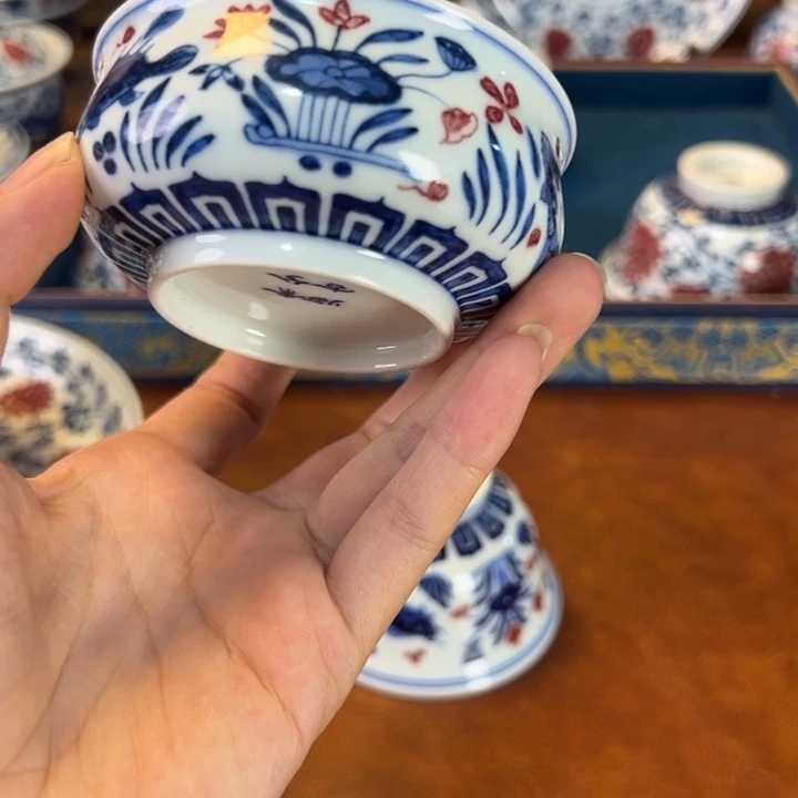 摆件景德镇茶器百宝箱