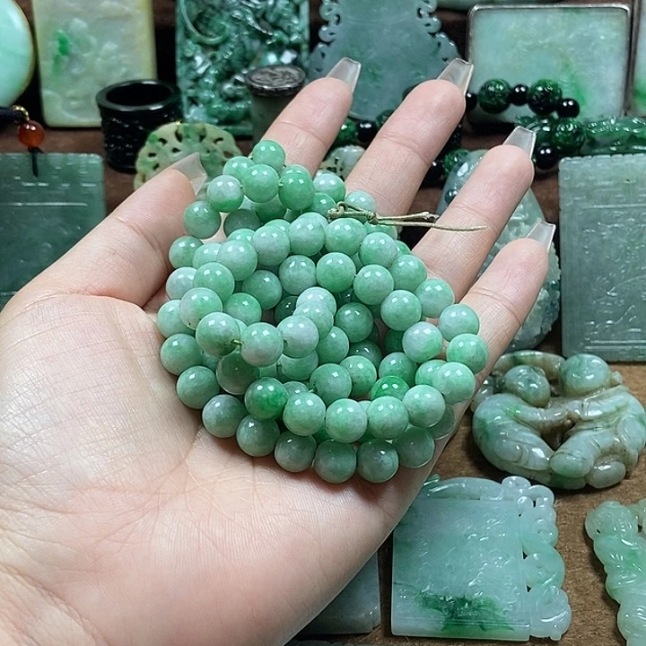 翡翠颈饰未镶嵌0000000000