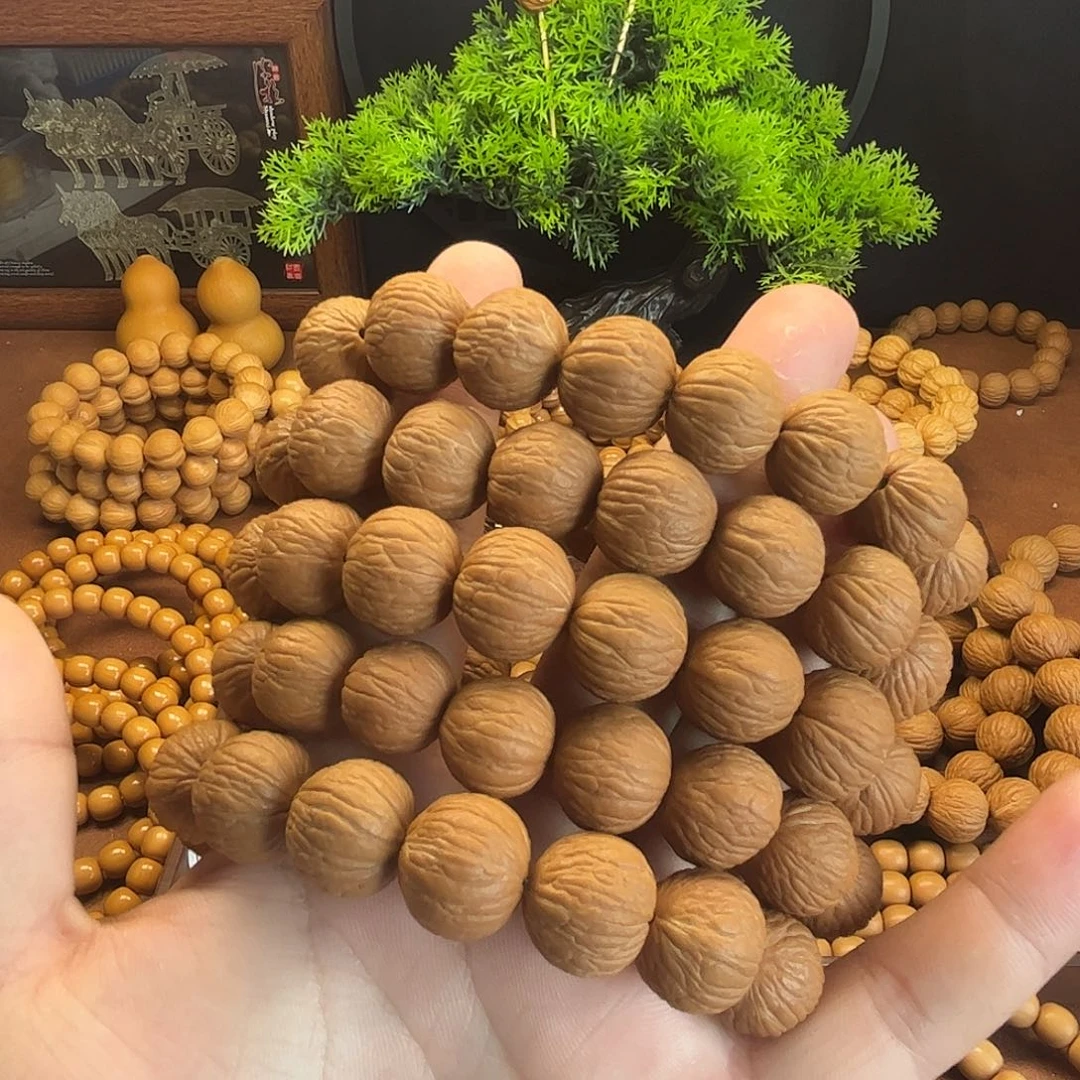 核桃手串/手链猴头土豪原皮，开播福利！