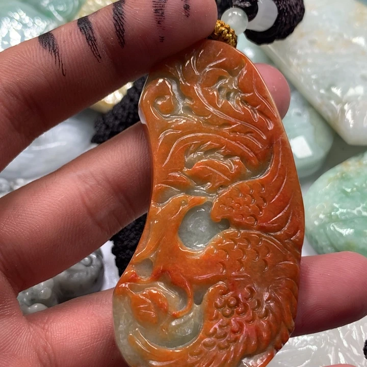 颈饰未镶嵌翡翠保真天然a货翡翠