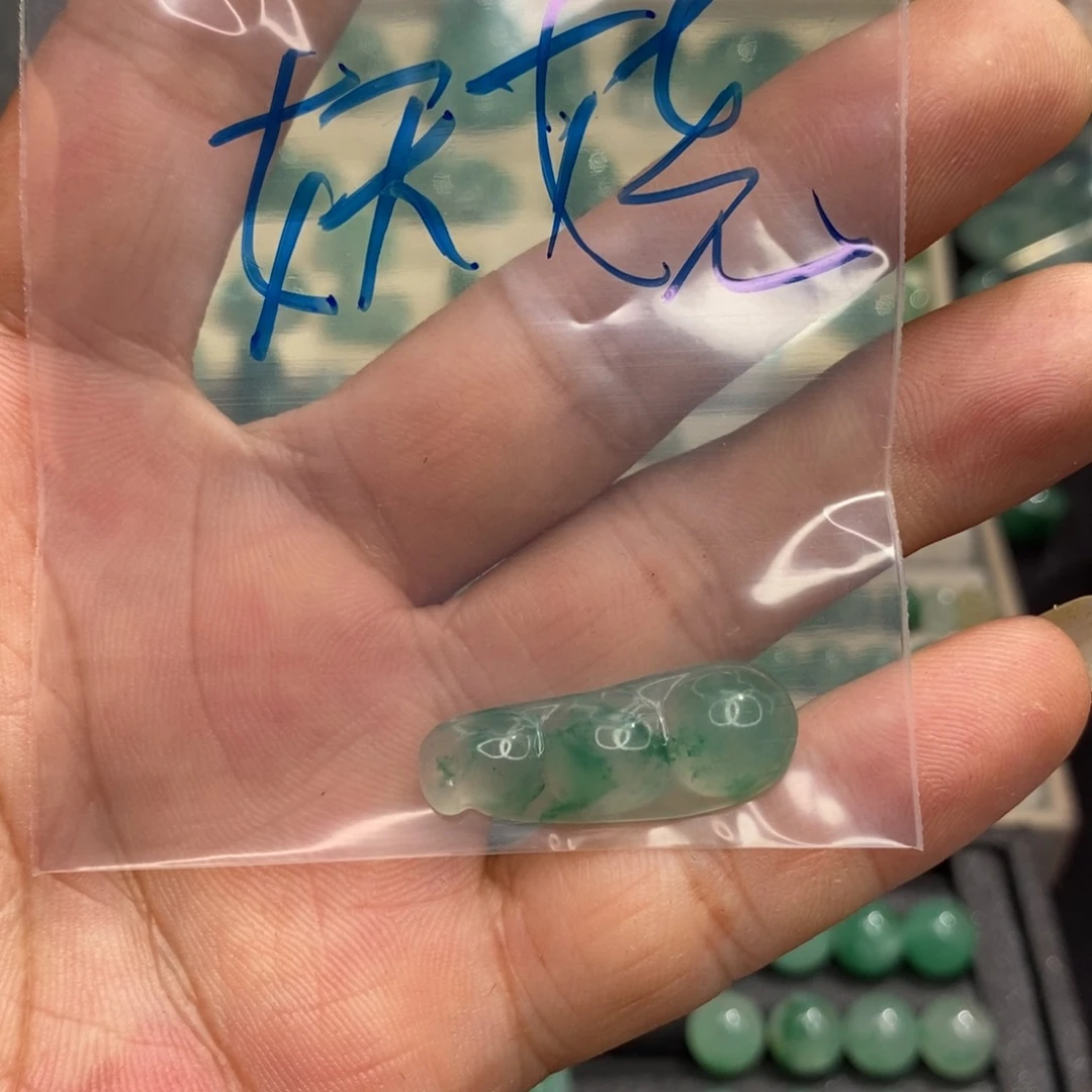 未镶嵌手串石英质玉妖*福豆