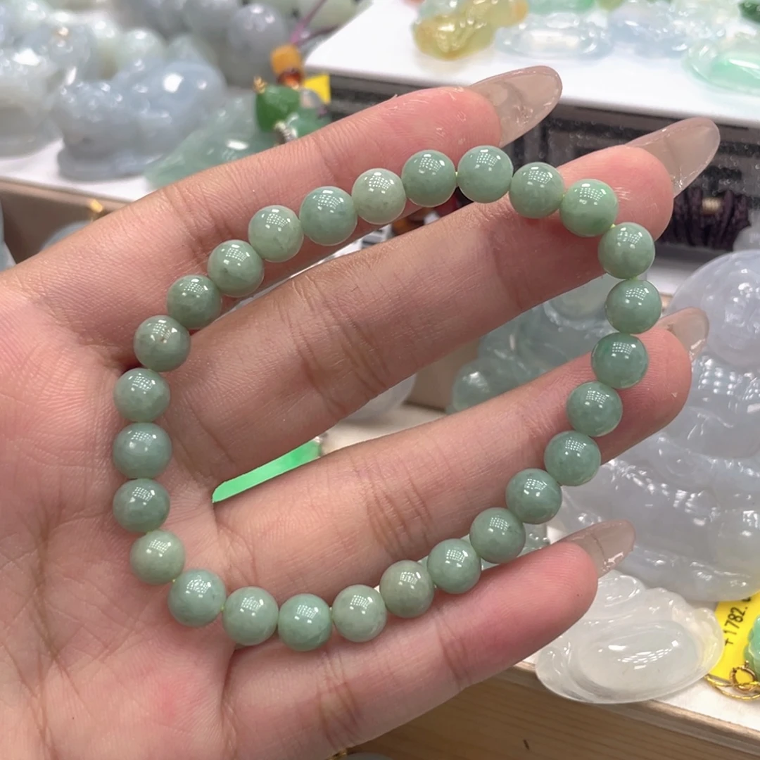 S***S翡翠未镶嵌颈饰000