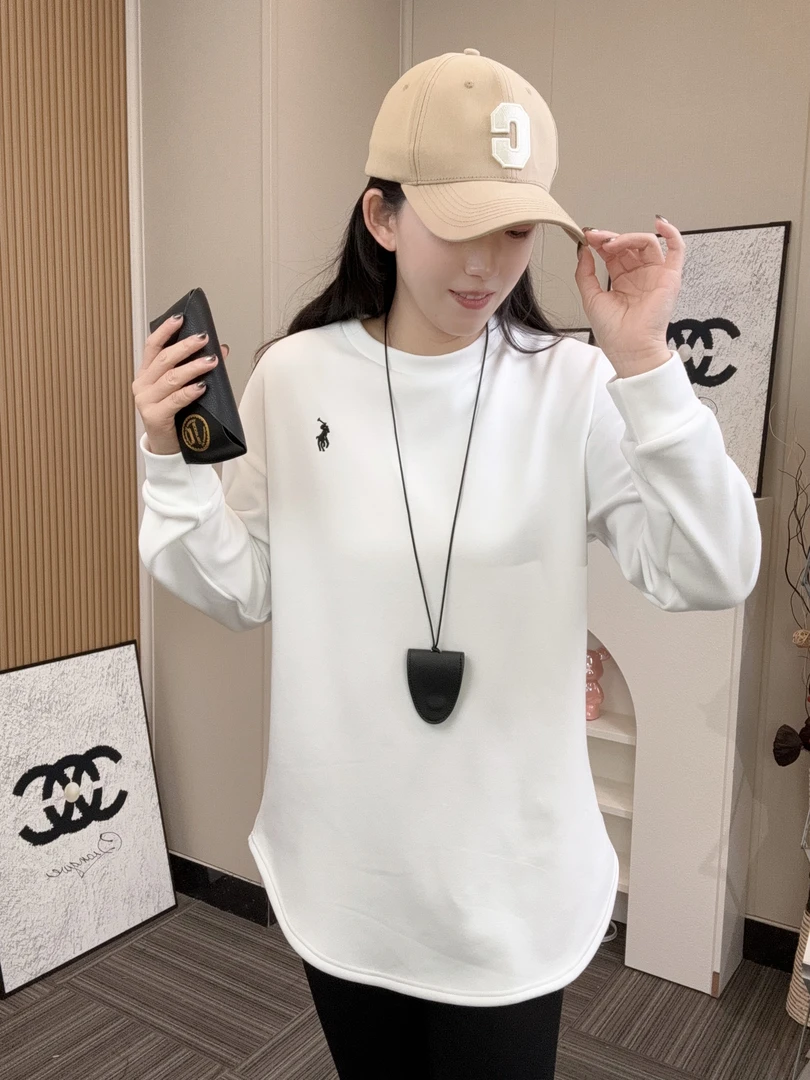 长袖T恤女潮网红同款时尚宽松休闲打底衫加绒上衣洋气中长款韩版