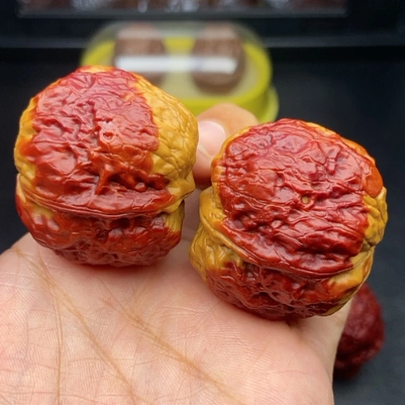 【闪购商品】文玩核桃把件39尺元宝蟾