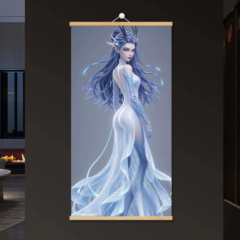 哪吒2客厅装饰挂画魔童闹海敖光哪吒海报装饰画卧室装饰挂画