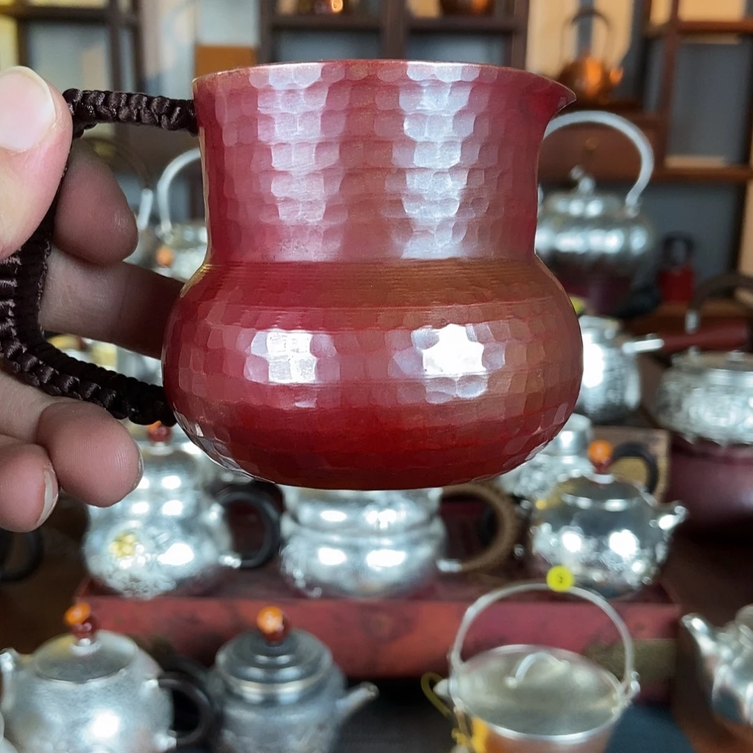 低***^纯手工制一铜壶用