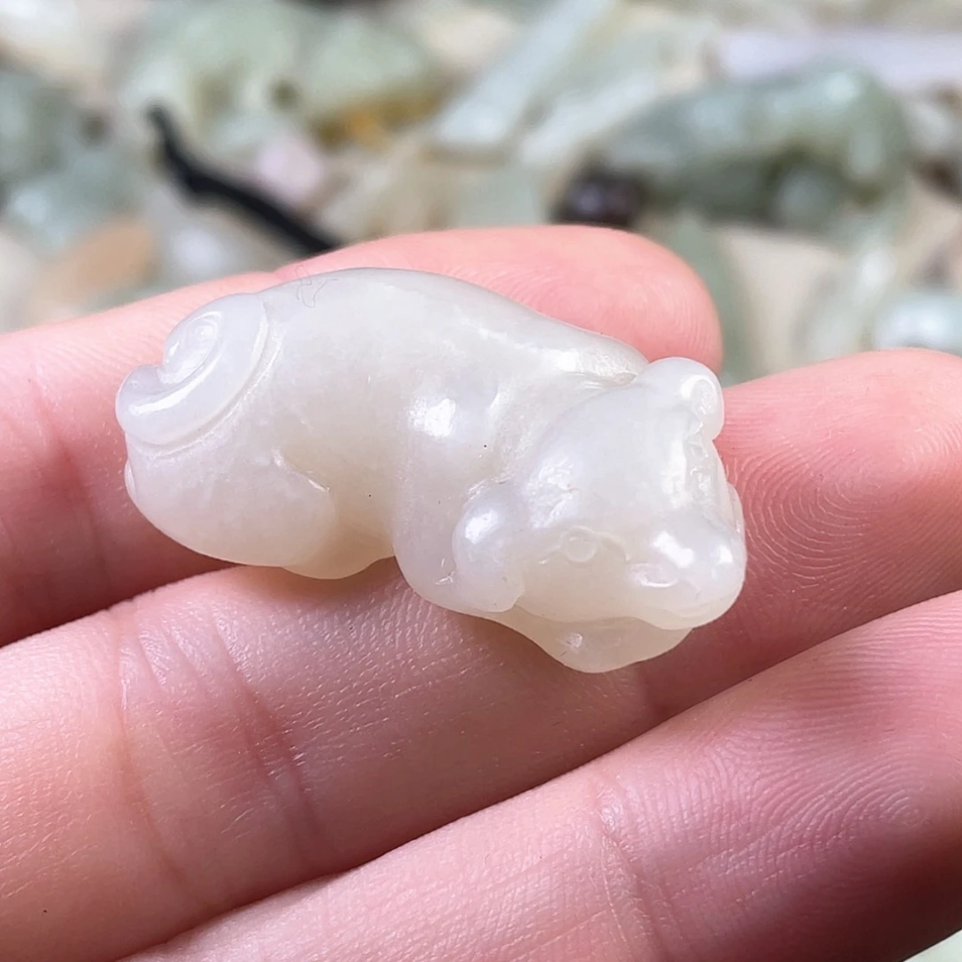 和田玉（糖玉）未镶嵌颈饰