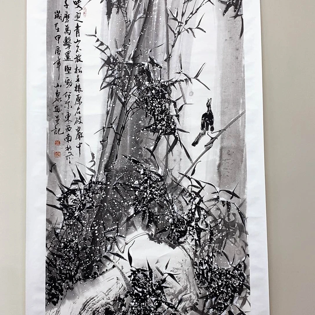 国画吕山泉四尺精品佳作