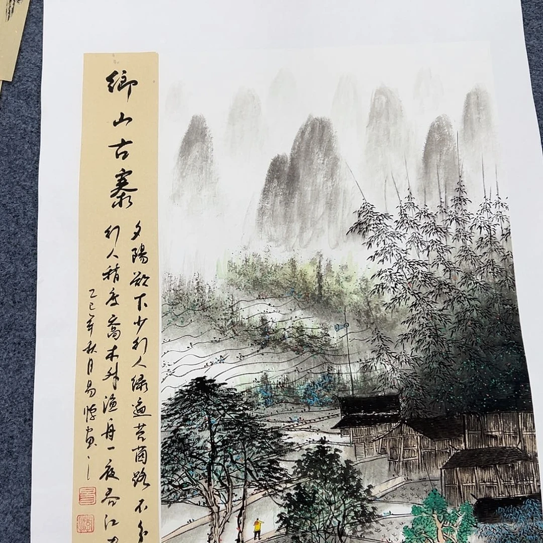 国画纯手绘作品图
