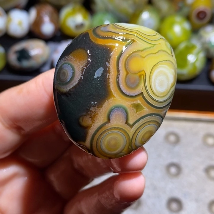 未镶嵌玛瑙/玉髓珠宝半成品120