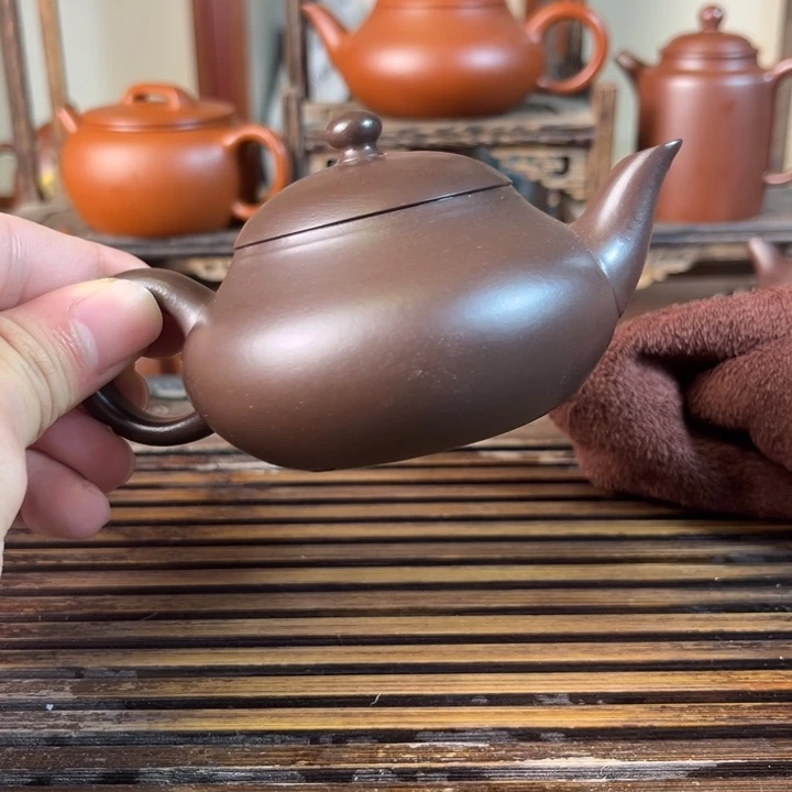 茶壶紫砂原矿紫砂手工制作