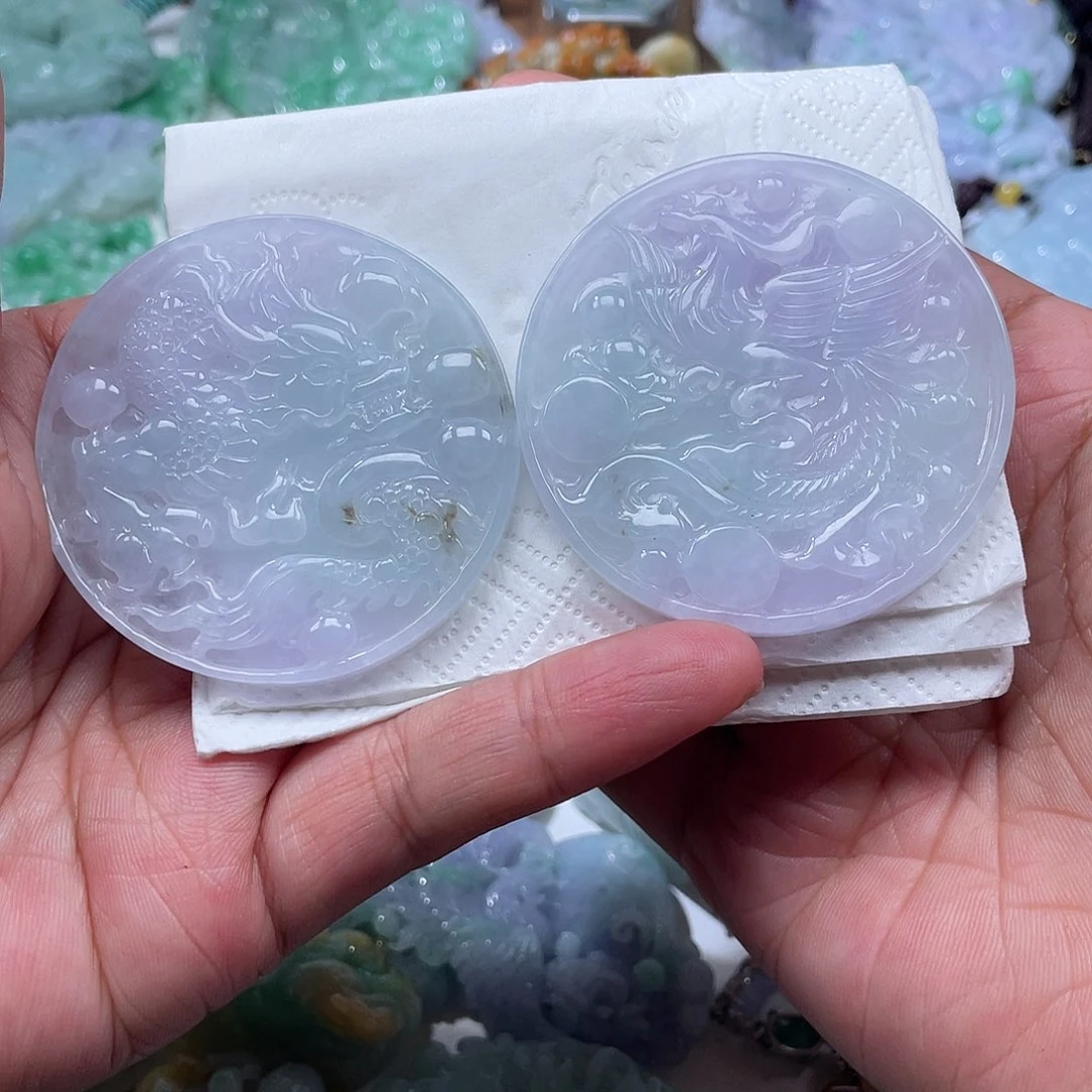颈饰未镶嵌翡翠翡玉缘翡翠