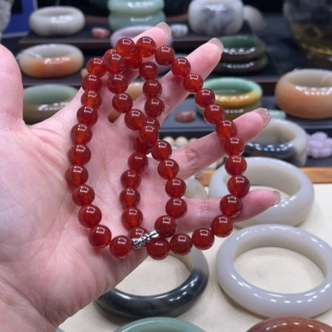 未镶嵌手镯石英质玉