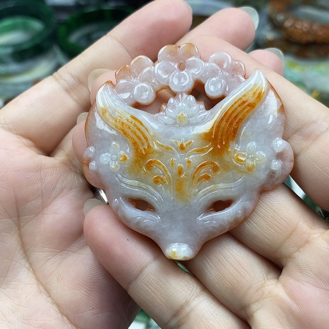 颈饰未镶嵌翡翠牌子