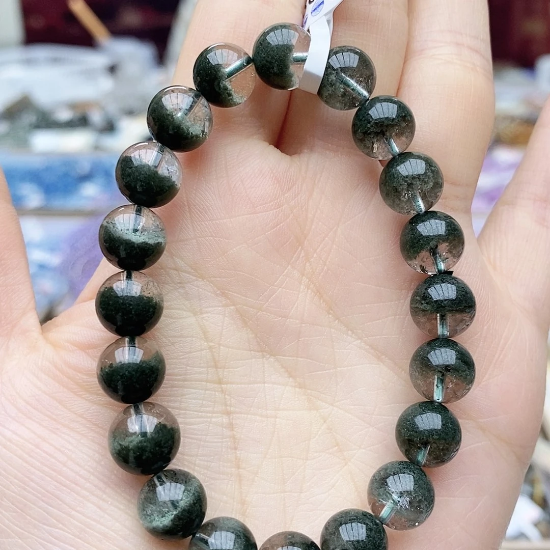 水晶手链未镶嵌C198 绿幽灵