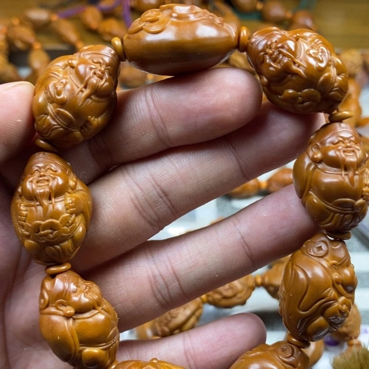 手串/手链橄榄核橄榄核雕工艺手串