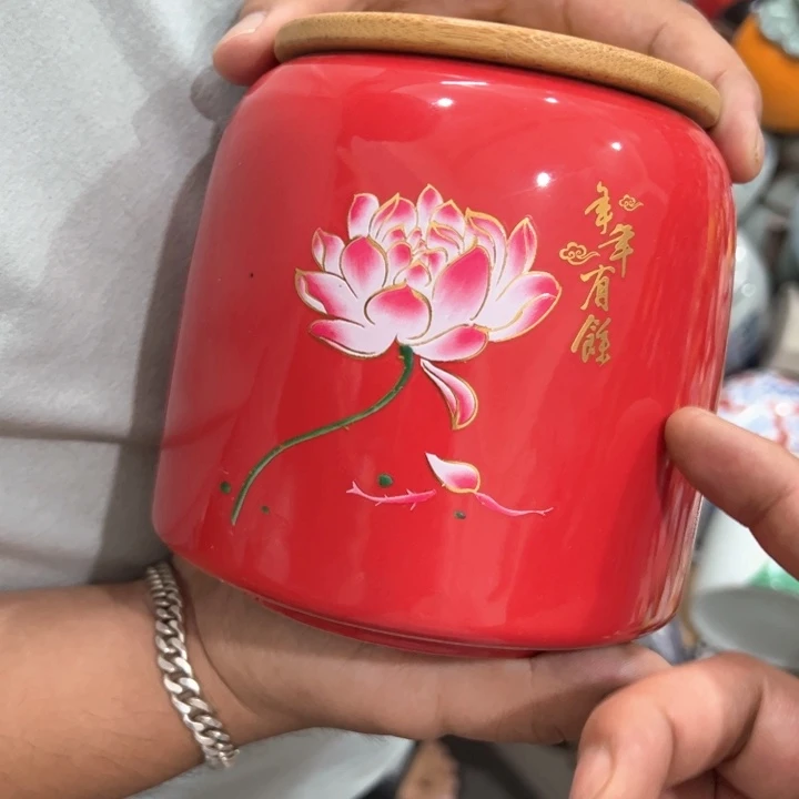 瑕疵福利品陶瓷茶叶罐