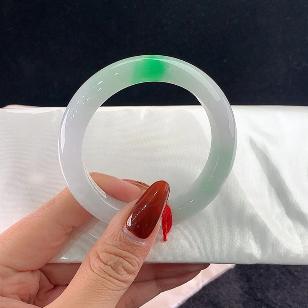 【闪购商品】未镶嵌手镯翡翠正54