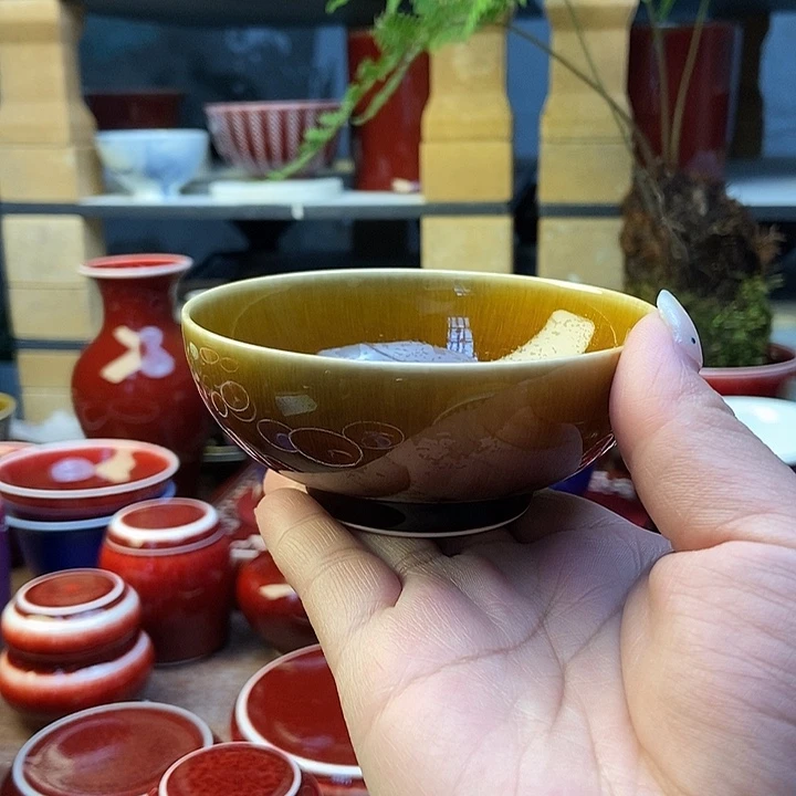 陶瓷景德镇名陶坊原矿郎红