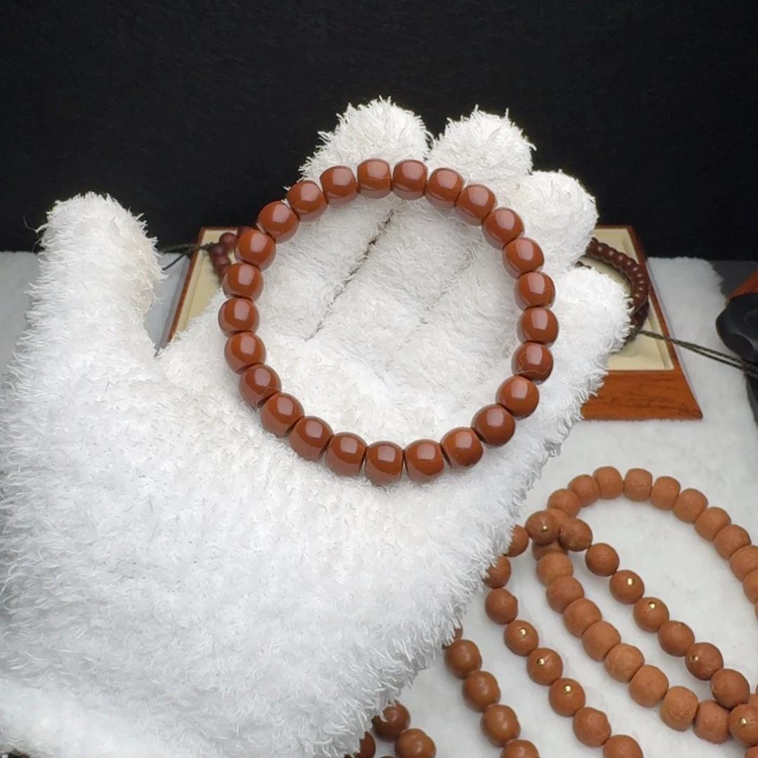 手串文玩核桃一级品直切红9