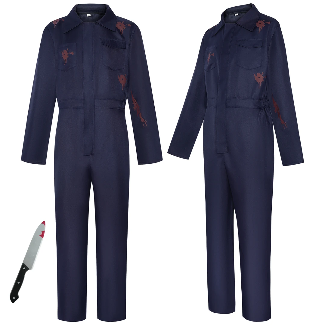 月光光心慌慌麦克尔工装血迹款cos服电影同款表演麦克尔工装cos服