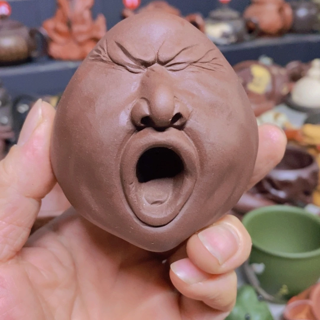 茶杯绿泥紫砂紫砂